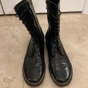 Women’s Black Leather Boots